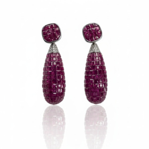 Ruby Cascade Earring