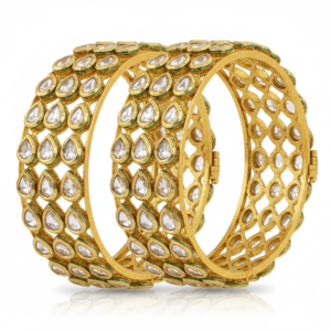 Kundan Gold Bangles