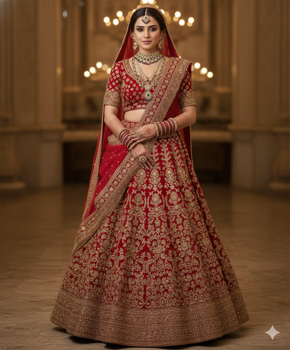 Zareen Amethyst Royale Bridal Set - Image 4