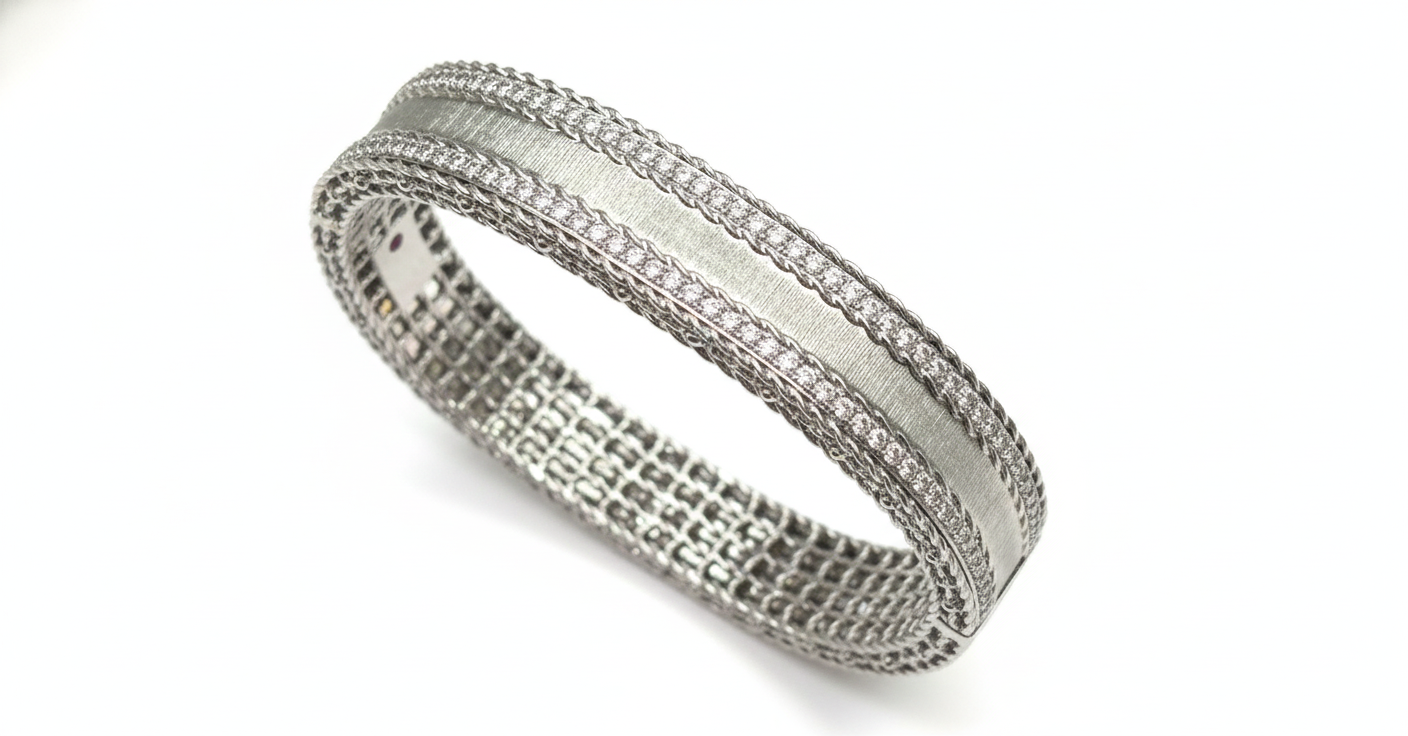 Diamond Mesh Bracelet - Image 2