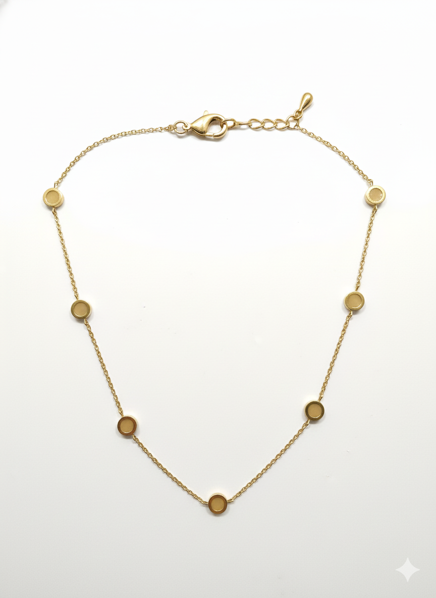 Aurora Enamel Spectrum Necklace - Image 4