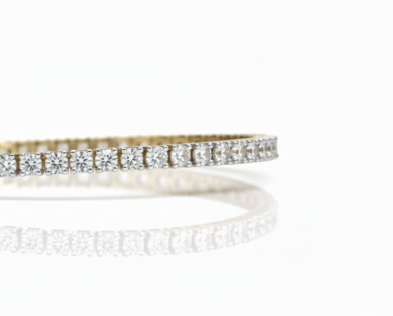 Eterna Spark Diamond Bangle - Image 2