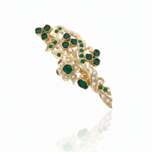 Emerald Vine Brooch