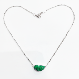 Emerald Heart Necklace