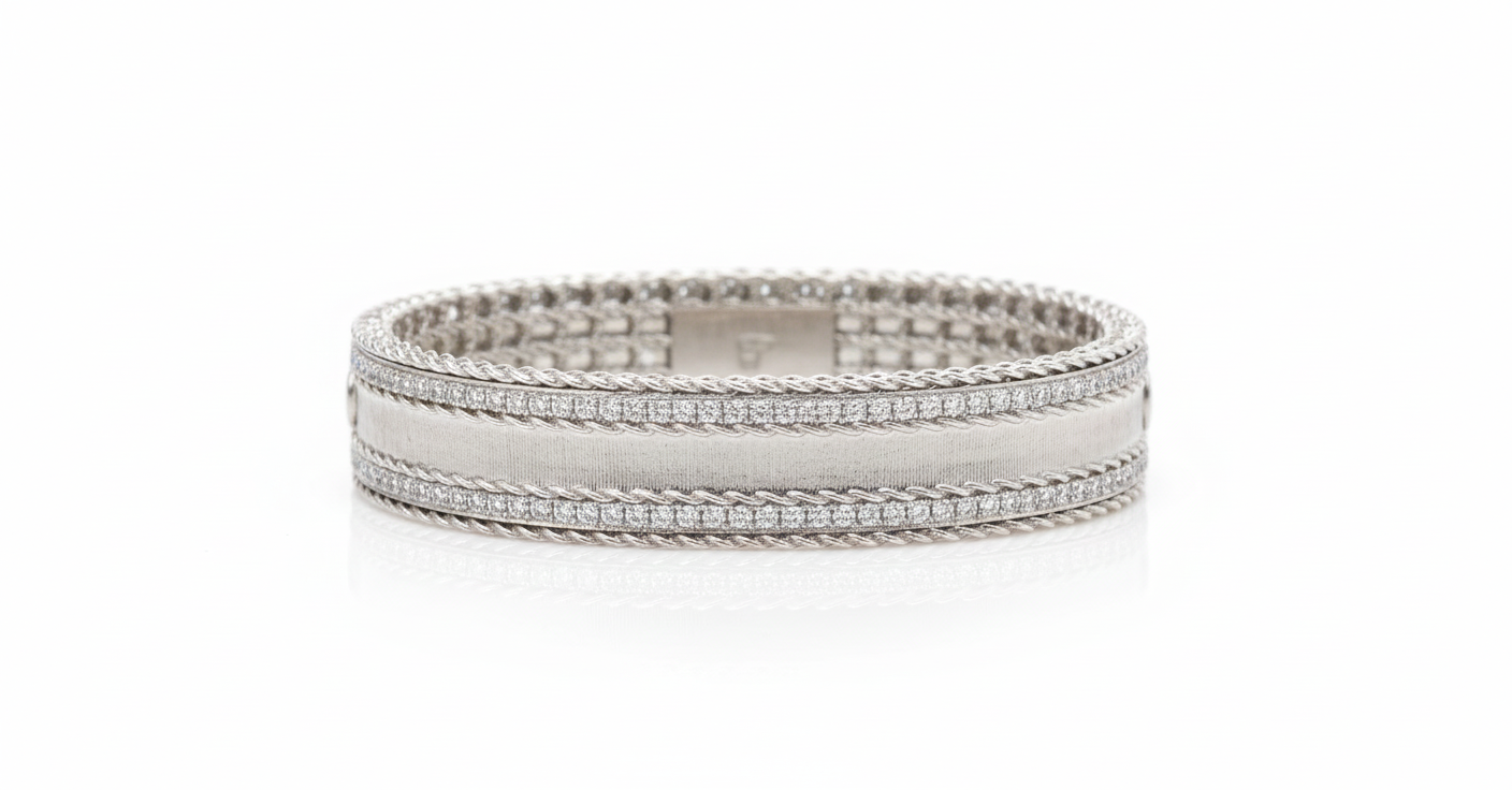 Diamond Mesh Bracelet - Image 4