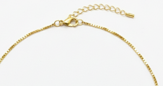 Gold Butterfly Charm Necklace - Image 4