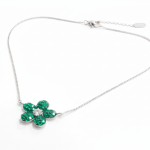 Emerald Bloom Necklace