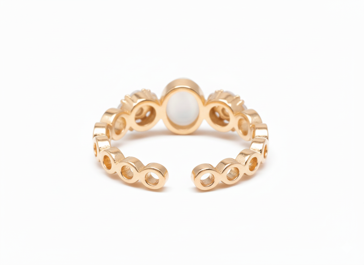 Oval Stone Ring - Image 3