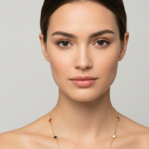 Aurora Enamel Spectrum Necklace