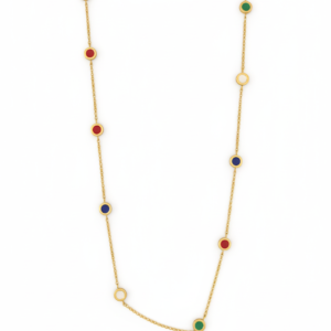 Aurora Enamel Spectrum Necklace