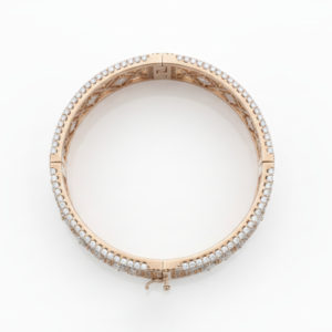 Regal Lattice Diamond Bangle
