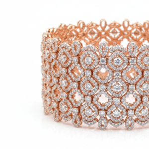 Rosé Majesty Diamond Cuff