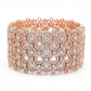 Rosé Majesty Diamond Cuff