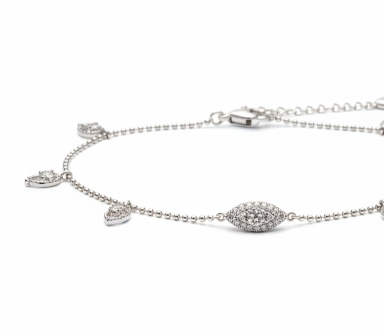 Luna Charm Delicate Bracelet - Image 2