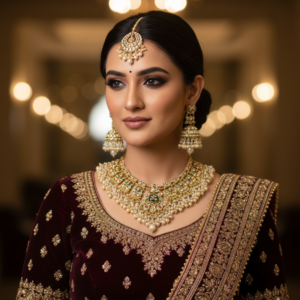 Mehreen Gulbahar Kundan Choker Set