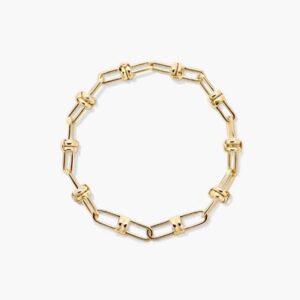 Golden Unity Link Bracelet