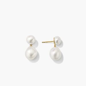 Serena Twin Pearl Studs