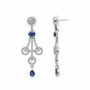 Celestia Blue Drop Earrings