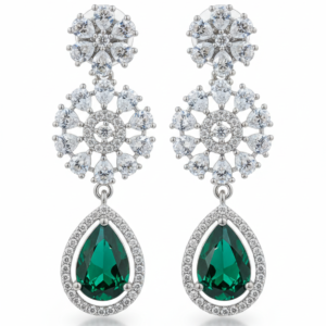 Verde Royale Drop Earrings