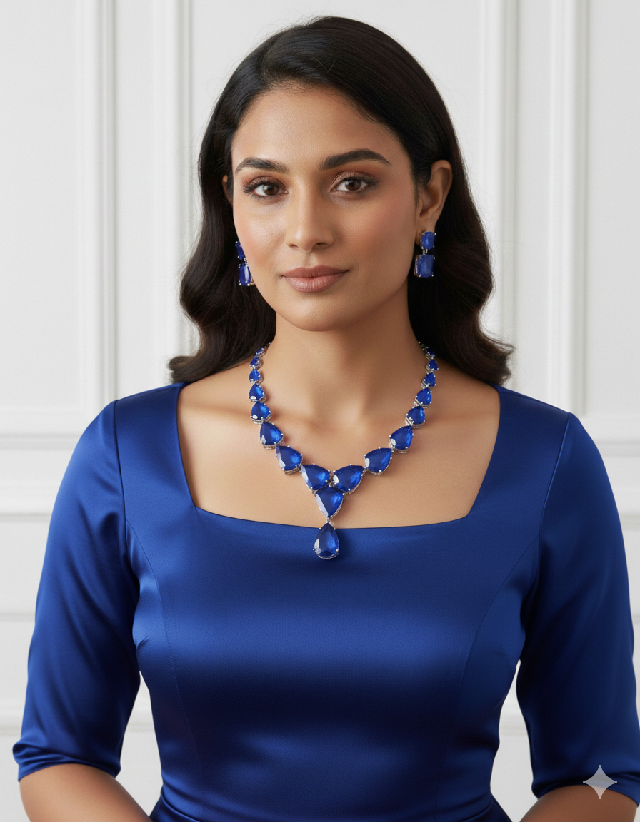 Sapphire Statement Set - Image 2