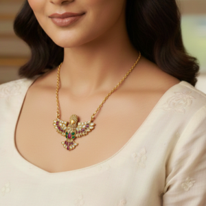 Imperial Eagle Gemstone Pendant