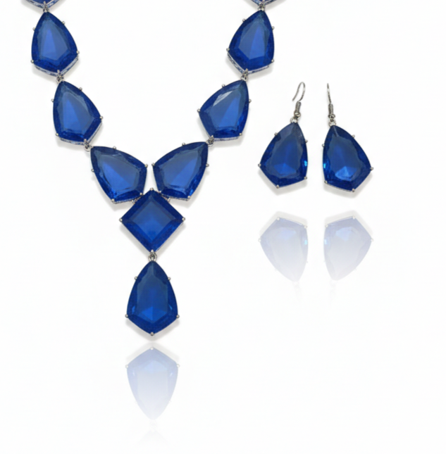 Sapphire Statement Set - Image 3
