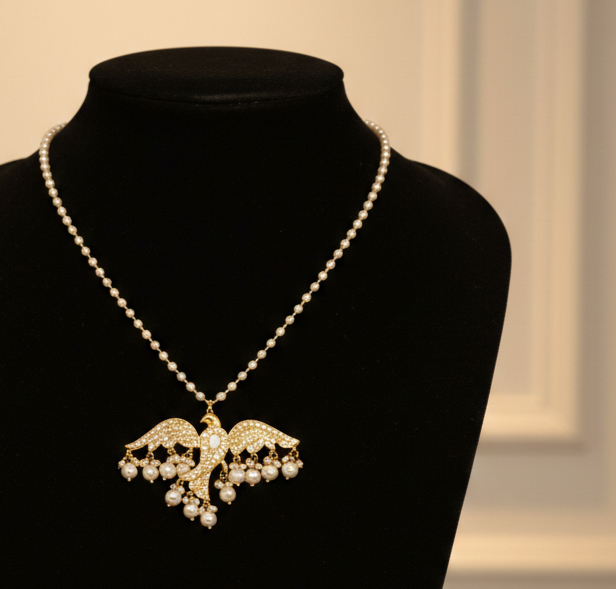 Pearl Phoenix Pendant - Image 4