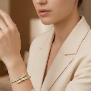 Gold Stacking Bracelet