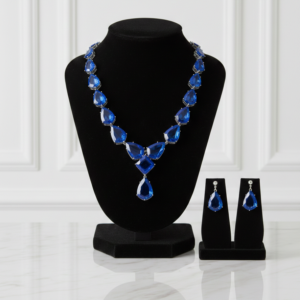 Sapphire Statement Set