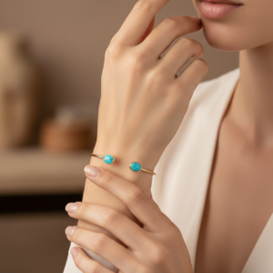 Turquoise Open Bracelet