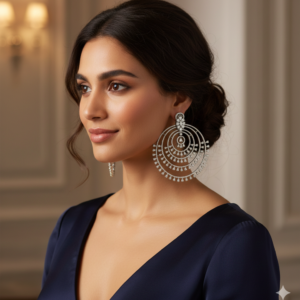 Spirale Royale Statement Earrings