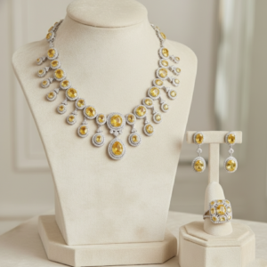 Golden Citrine Halo Suite