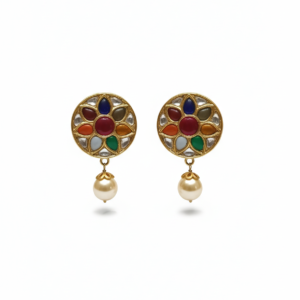 Navratna-Inspired Multi-Color Floral Drops