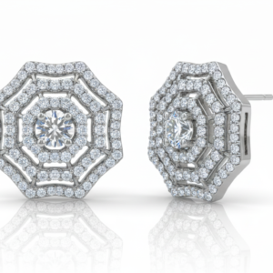 Regal Kundan & Emerald Crescent Chandbalis