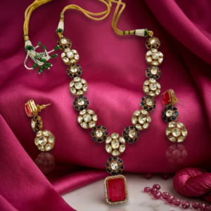 The Sapphire & Rose Polki Gala Set