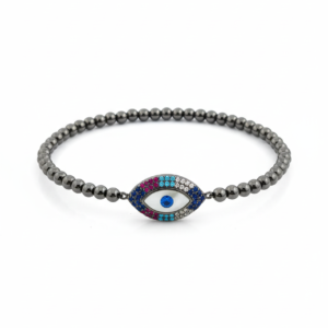 Luminous Marquise Mother-of-Pearl Rose Gold Bolo Bracelet