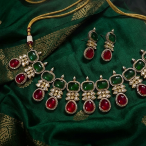 The Neel-Vana Meenakari Choker Set