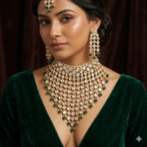 Sovereign Emerald & Polki Mesh Suite