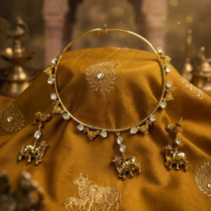 The Devika Divine Temple Hasli Set