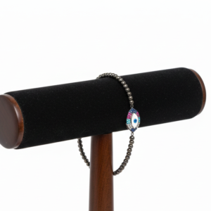 Luminous Marquise Mother-of-Pearl Rose Gold Bolo Bracelet