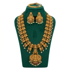 Divine Lakshmi Guttapusalu Heritage Choker Set