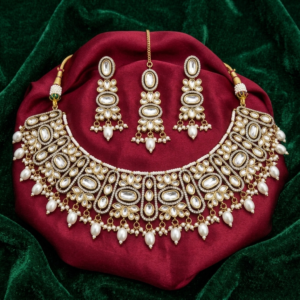 Imperial Pearl & Polki Heritage Bridal Ensemble