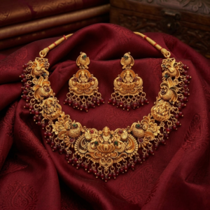 Imperial Lakshmi & Peacock Heritage Temple Set