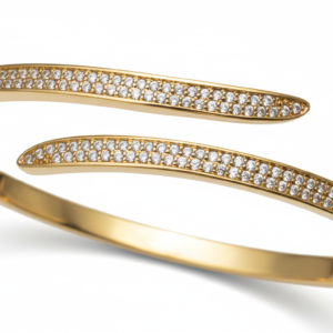 Turquoise & Gold Millgrain Stackable