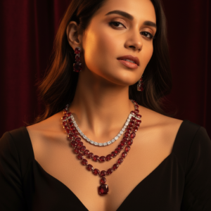 Mayura Heritage Antique Gold Temple Choker Set