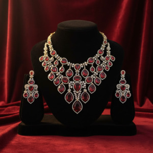 Majestic Crimson Teardrop Grand Gala Suite