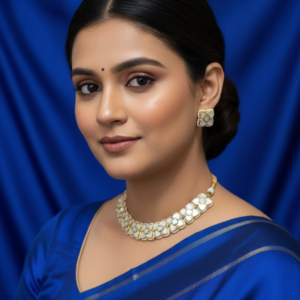 Noor-e-Kundan Floral Choker Set