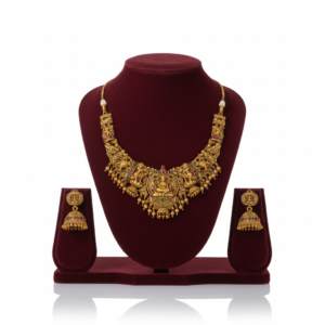 Imperial Polki & Diamond-Simulant Grand Choker Set