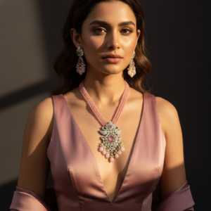 The Roseique Polki & Morganite Heirloom Set