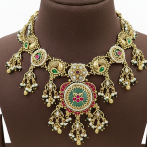 Antique Gold-Plated Choker